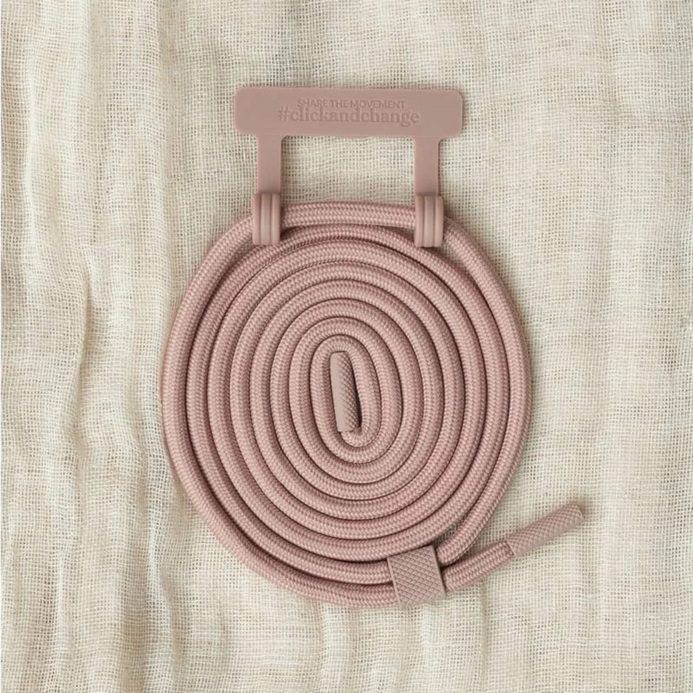 Change cord Detachable strap Clay Red